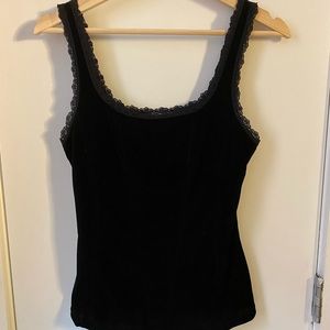 Velvet Anthropologie Tank Top. Bodice stitching